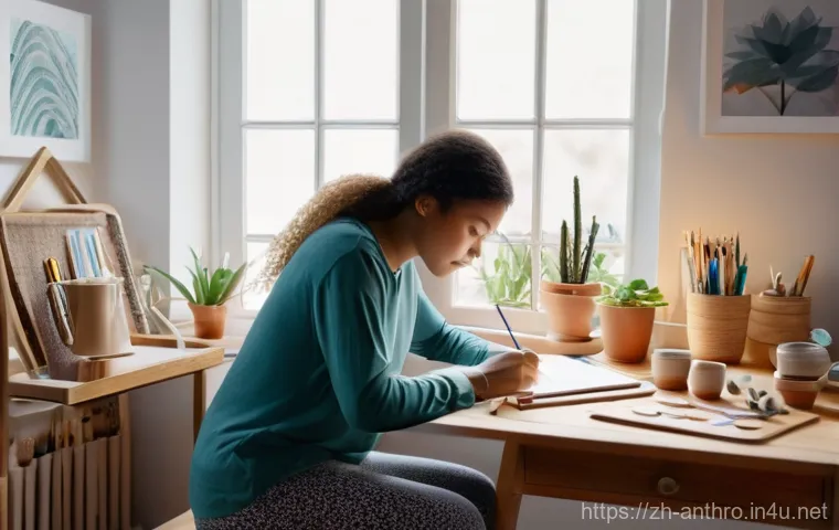 문화의 변화와 사회적 적응 - **Digital Connectivity in an Urban Oasis:** A vibrant, sun-drenched urban park scene where a diverse...
